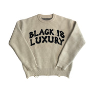 BLK is Lux Tan Sweater