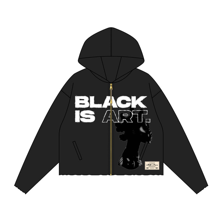 BLK is Art Zip Up | BLK