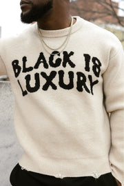 BLK is Lux Tan Sweater